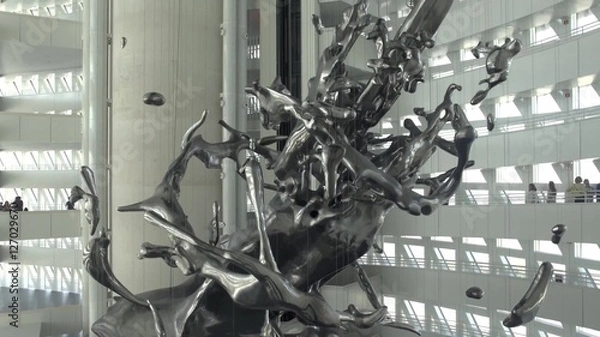 Obraz Падение жидкости