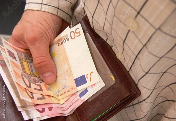 Fototapeta money count