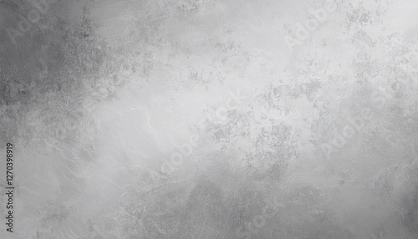 Fototapeta Modern grey paint limestone texture background in white light seam home wall paper. Generated image