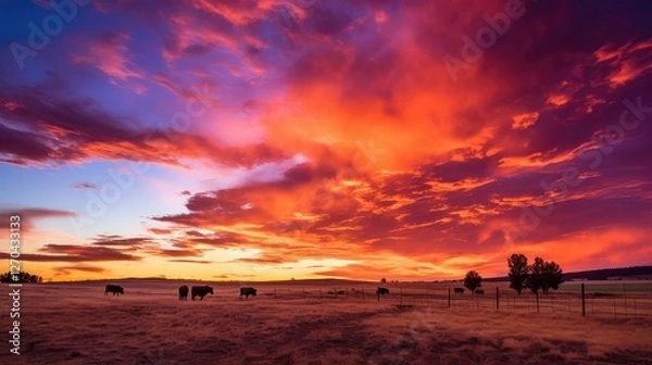 Obraz sunphotograph pasture