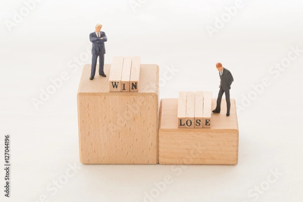 Fototapeta 勝者と敗者