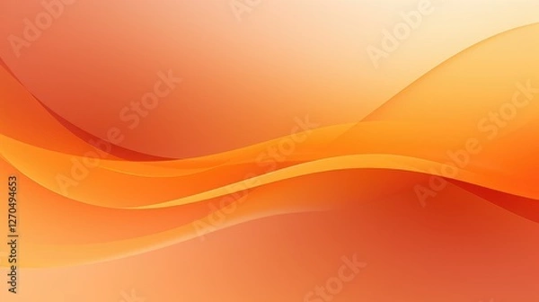 Fototapeta vibrant powerpoint background orange