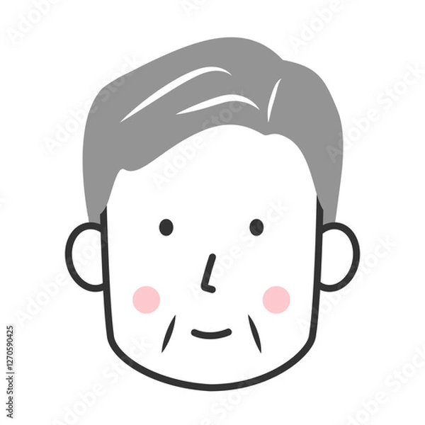 Fototapeta おじいちゃん　顔