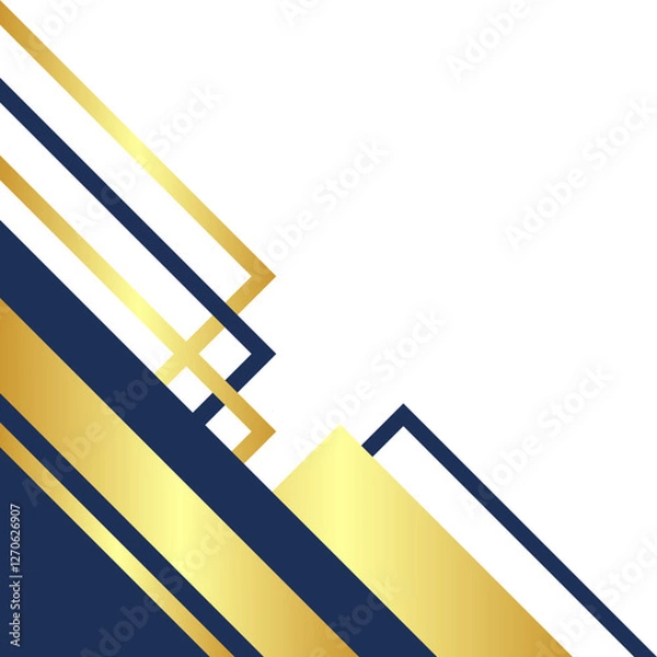 Obraz Luxury Geometric Corner