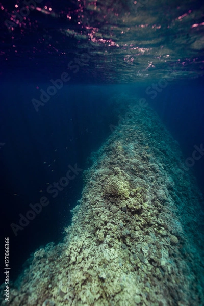 Obraz the Dahab blue hole border