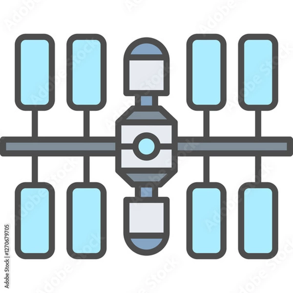Obraz Space Station Icon