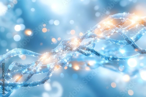 Obraz Stem cells, Generative AI	