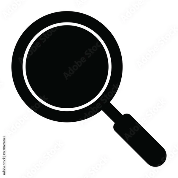 Fototapeta Search vector icon, Search magnifying glass icon, Search icon magnifying glass vector