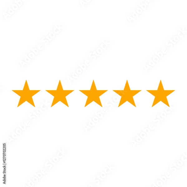 Fototapeta Star vector icon, Vector graphic of star icon, Star icon vector set design