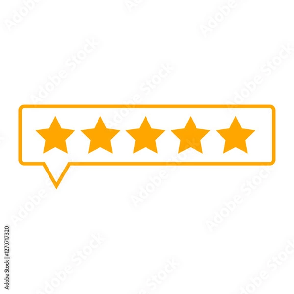 Fototapeta Star vector icon, Vector graphic of star icon, Star icon vector set design