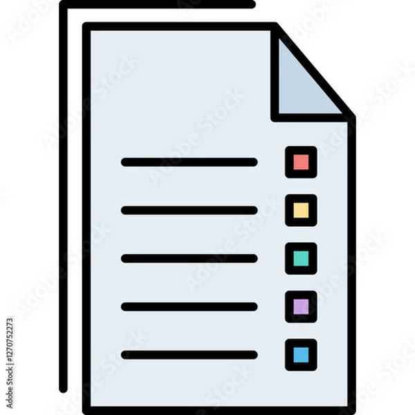 Fototapeta Data Files Icon