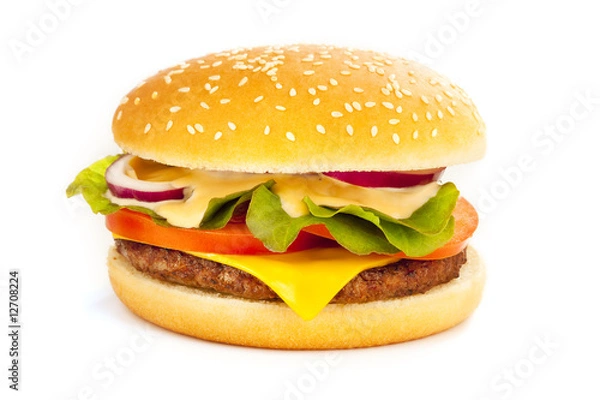 Obraz Burger z serem