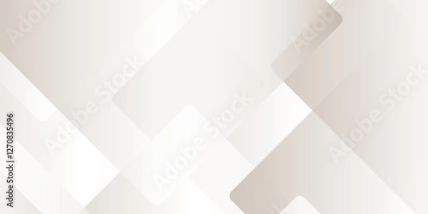 Fototapeta Abstract white tringle diamond shapes background .white modern technology concept geometric line vector background.