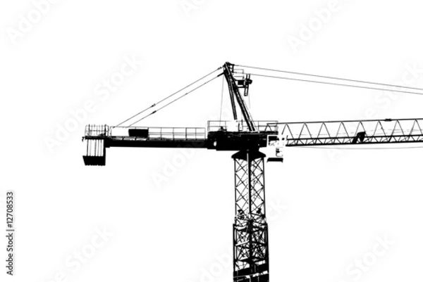 Obraz illustrazione gru