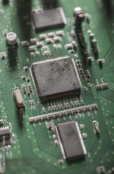 Fototapeta Computer processor parts