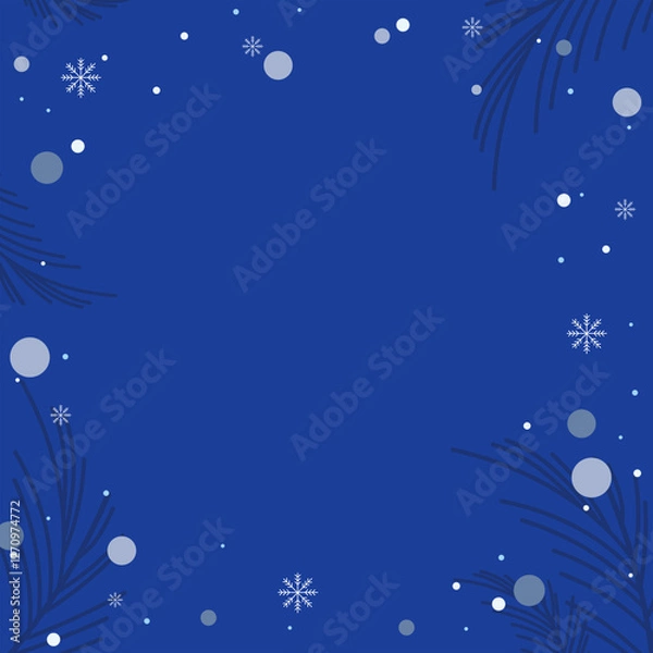 Fototapeta 겨울 크리스마스 이벤트