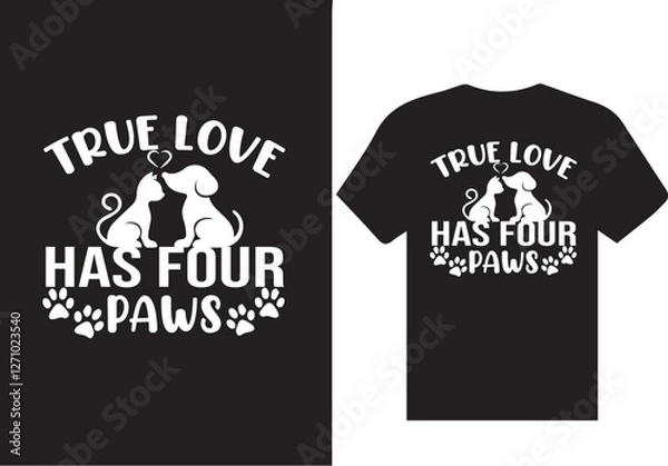 Fototapeta Awsome unick dogs t-shirt design vector quotes lettering t shirt design for print,,100% original eps vector file ,