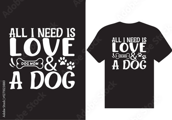 Fototapeta Awsome unick dogs t-shirt design vector quotes lettering t shirt design for print,,100% original eps vector file ,