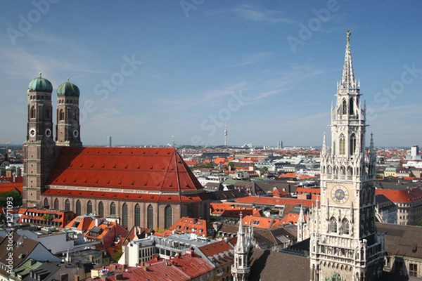Fototapeta view of munich