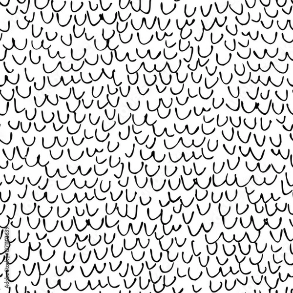 Obraz Abstract geometric background in marine style. Scale net print.