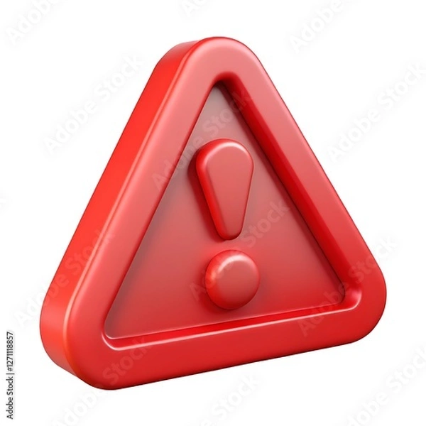 Obraz sign, warning, danger, concept, triangle, 