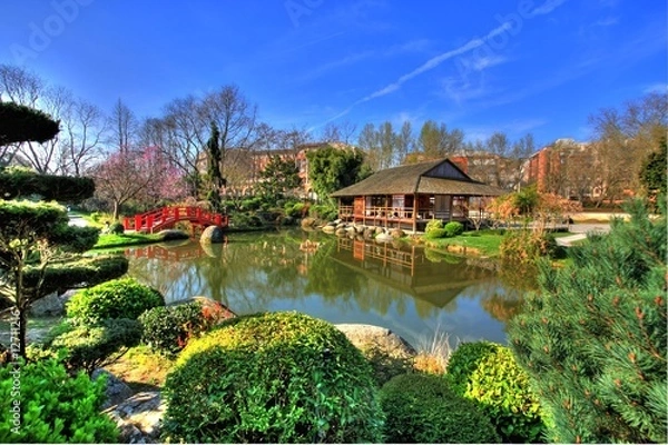 Obraz jardin japonais