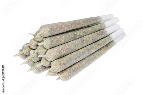 Obraz Tower of marijuana joints