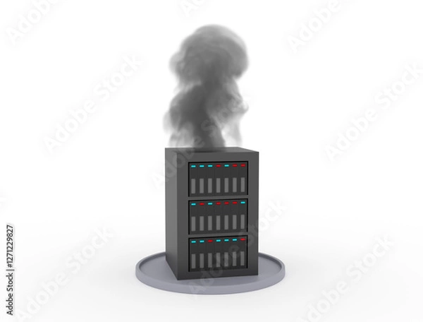 Obraz 故障するサーバー