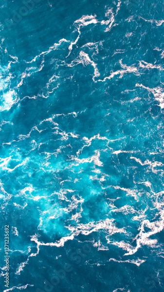 Obraz blue water surface