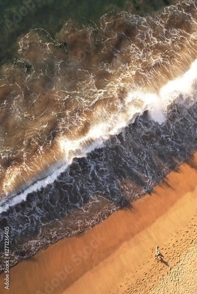 Obraz waves on the beach