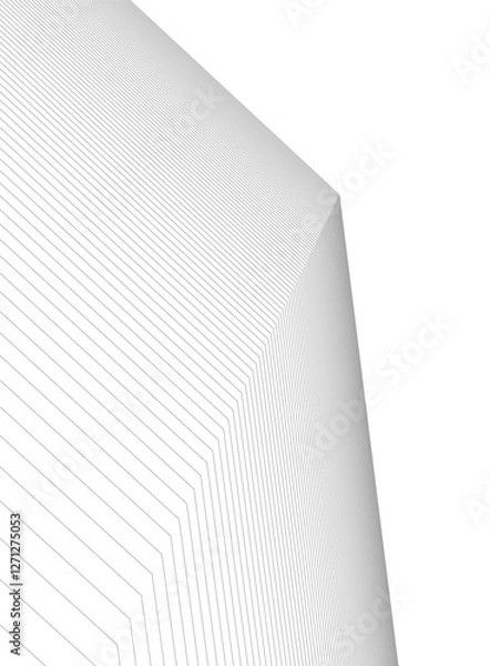 Fototapeta Minimalist Architectural Abstracts – Modern linear skyscrapers. The images use sharp perspective angles, and geometric compositions to create a modern, high-tech aesthetic. 