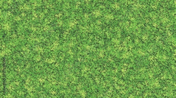 Fototapeta Outdoor bright green grass background with sharp details, even lighting, and smooth textures for an organic feel.