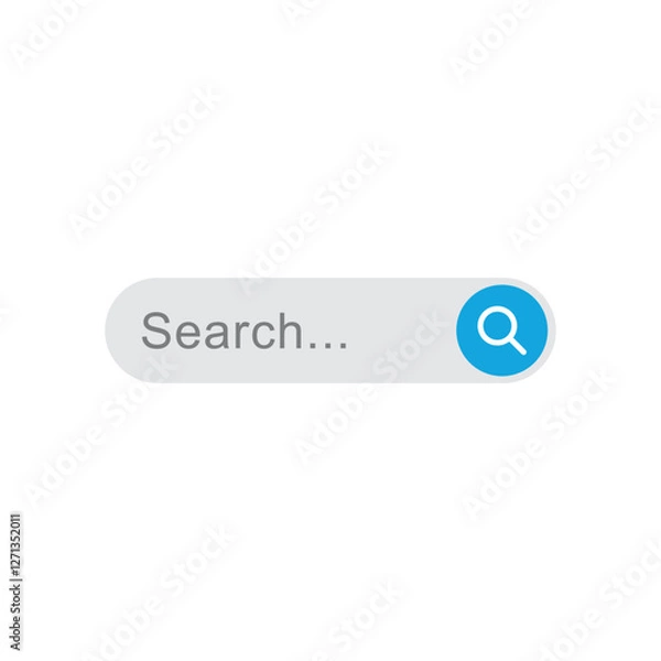 Obraz search icon vector