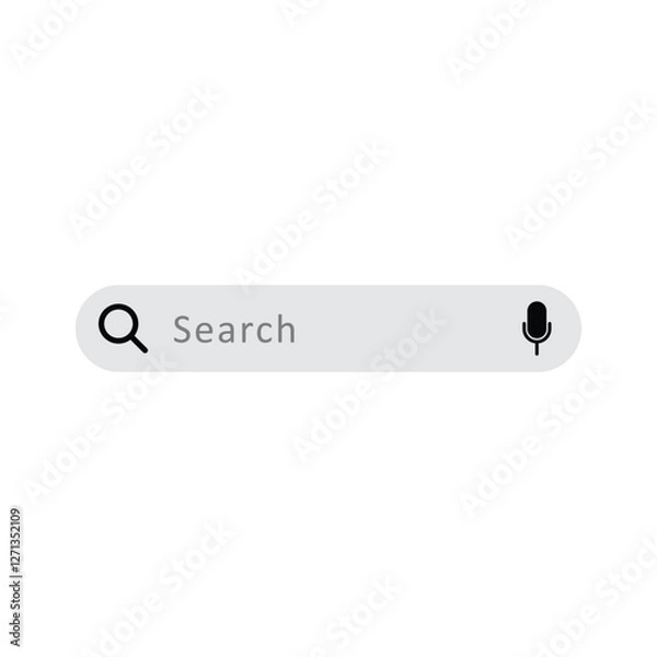 Obraz search icon vector