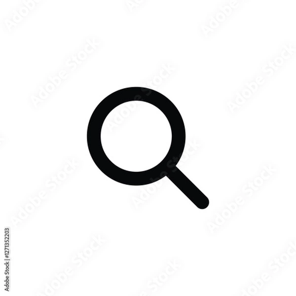 Obraz search icon vector