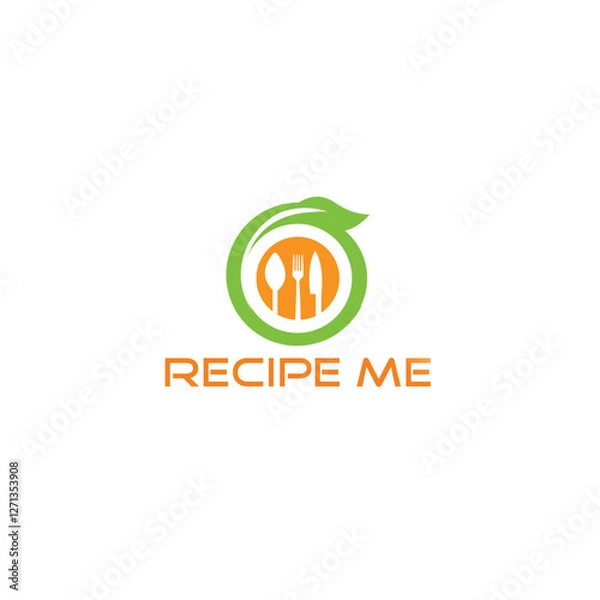 Obraz premium vector recipe logo design 