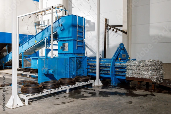 Obraz recycling factory 