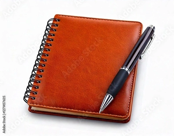 Obraz notebook and pen