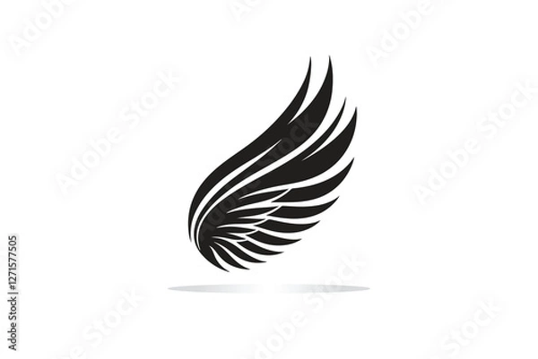 Obraz Logo wing in a different style