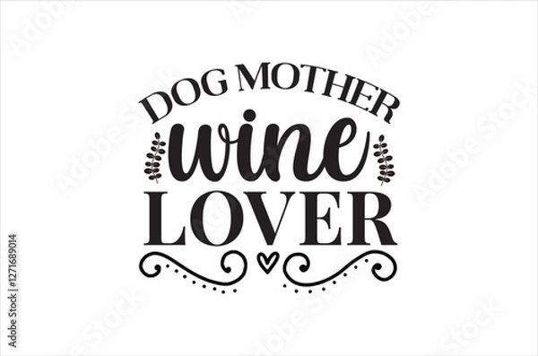 Fototapeta mom svg- Mother's Day T-shirt and svg design, mom lettering typography, Symbol of love on white background.
