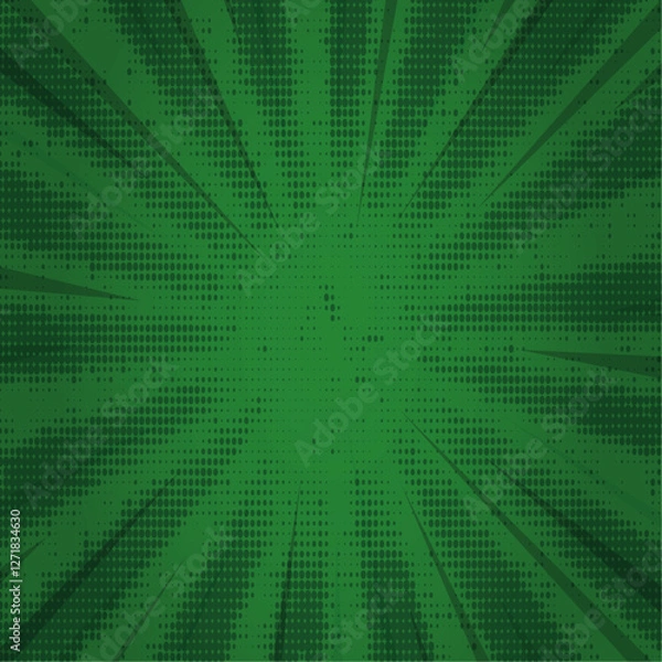 Obraz Comic style wallpaper background vector illustration