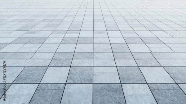 Fototapeta Grey Stone Pavement Texture Background