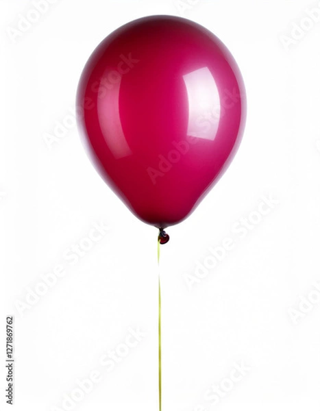 Fototapeta balloon isolated on a white background