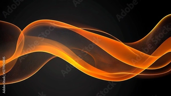 Fototapeta Abstract Red Grainy Gradient Background