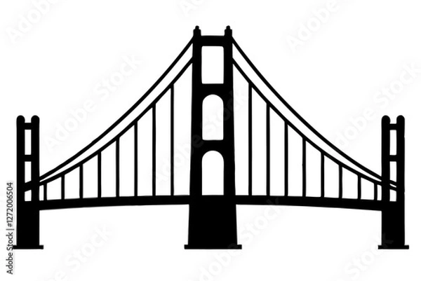 Obraz golden gate bridge in san francisco