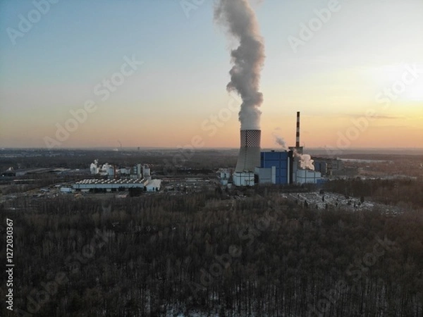 Fototapeta created by dji camera