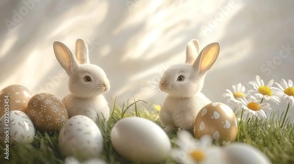 Fototapeta Easter – Celebration, Spring, and Traditions