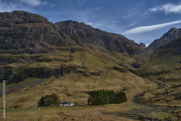 Obraz Beautiful view of the sottish highlands