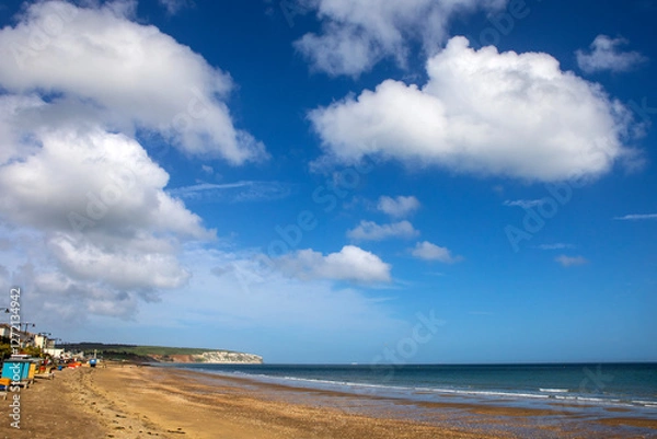 Obraz Sandown Bay on the Isle of Wight, UK