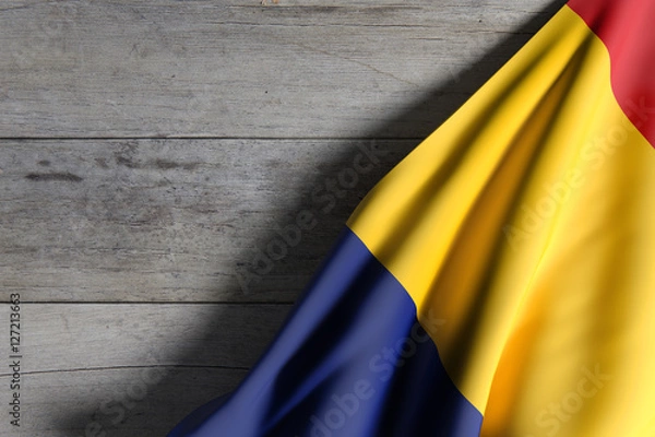 Obraz Romania flag waving